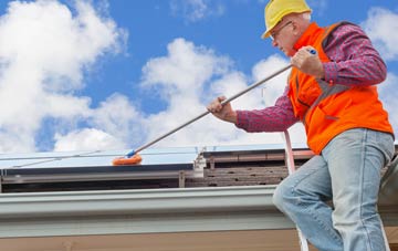 Marsh Gibbon soft wash roof cleaning